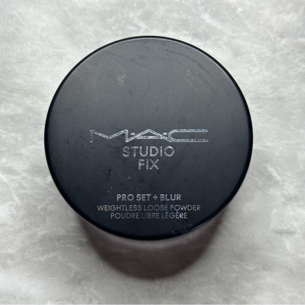 Mac Studio Fix Pro Set Blur Weightless Loose Setting Powder Medium